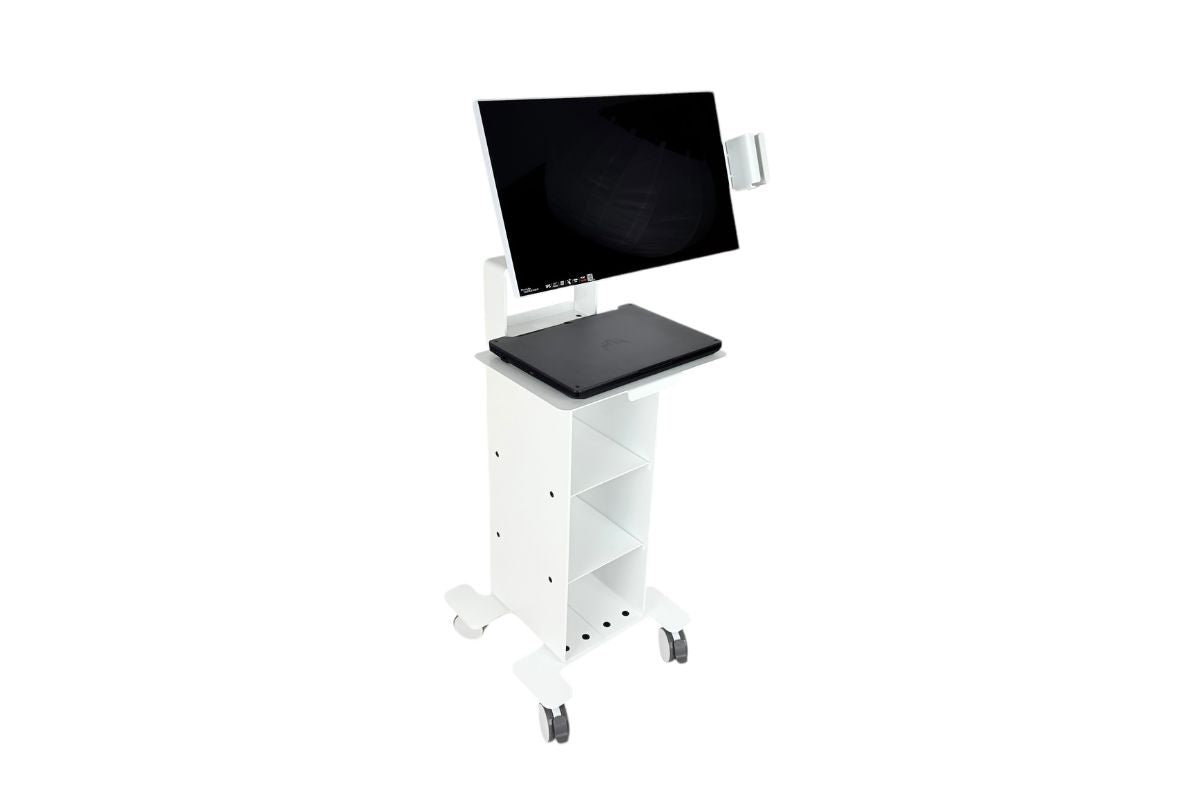 Lite Cart – Compact Mobile Cart for Intraoral Scanners and Laptops